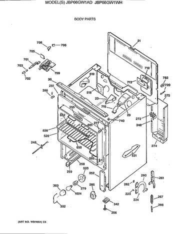 Diagram for JBP66GW1AD