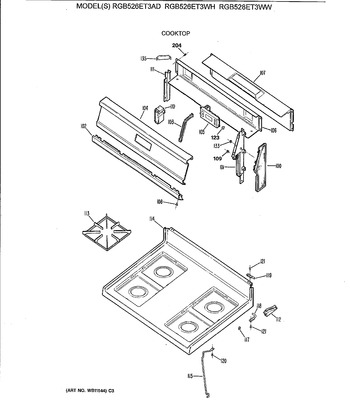 Diagram for RGB528ET3WW