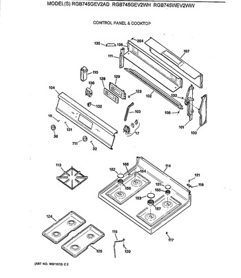 Diagram for RGB745GEV2AD