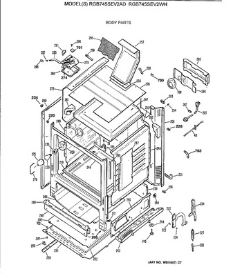 Diagram for RGB745SEV2AD