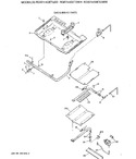 Diagram for 1 - Gas & Burner Parts