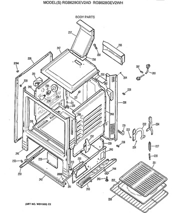 Diagram for RGB628GEV2WH