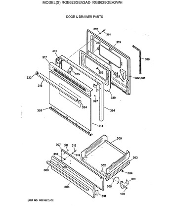 Diagram for RGB628GEV2WH