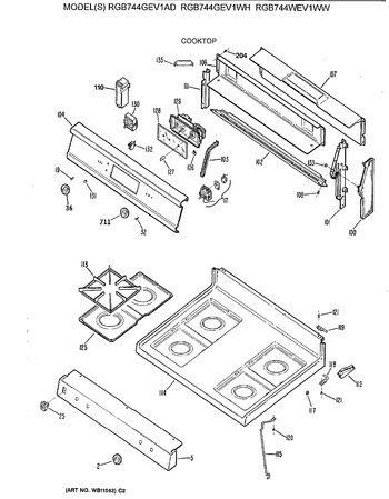 Diagram for RGB744GEV1WH