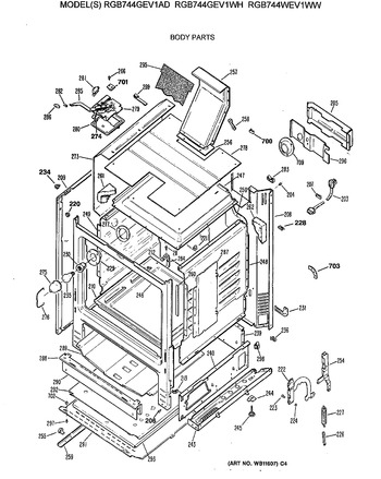 Diagram for RGB744WEV1WW