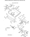 Diagram for 1 - Gas & Burner Parts