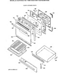 Diagram for 4 - Door & Drawer Parts