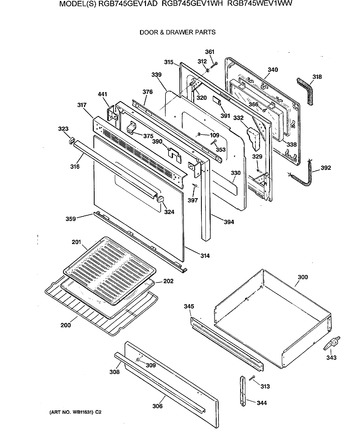 Diagram for RGB745GEV1AD