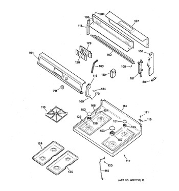 Diagram for JGBP30AEW1AA