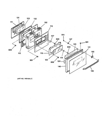 Diagram for JGSP44AEV1AA