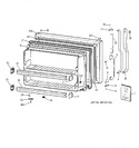 Diagram for 1 - Freezer Door