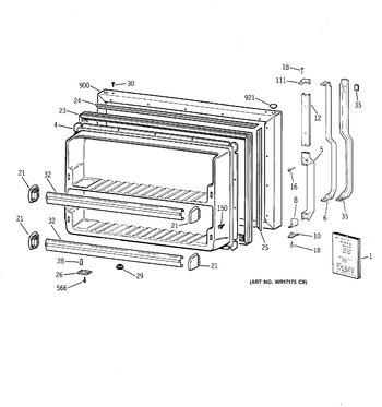 Diagram for TBX18MAZBRWW