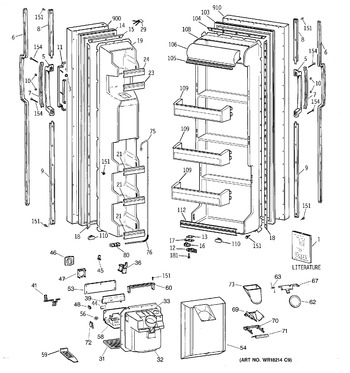 Diagram for MSG20GWXDWW