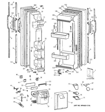 Diagram for MSG25GRYDWW