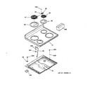 Diagram for 2 - Cooktop