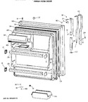 Diagram for 2 - Fresh Food Door