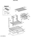 Diagram for 4 - Shelf Parts