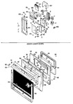 Diagram for 1 - Door Lower Oven