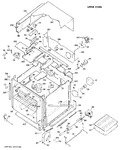 Diagram for 2 - Upper Oven