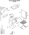 Diagram for 1 - Hi/low Cooking Center