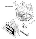 Diagram for 3 - Lower Oven Parts