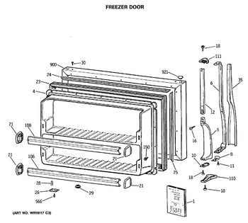 Diagram for CTX18EASARWH