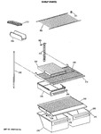 Diagram for 4 - Shelf Parts