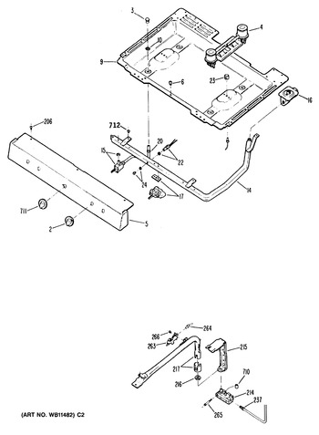 Diagram for RGB508PT1WH