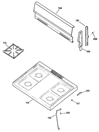 Diagram for RGB524PT1WH