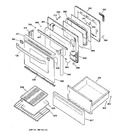 Diagram for 3 - Door & Drawer Parts