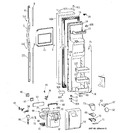 Diagram for 1 - Freezer Door