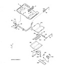 Diagram for 1 - Gas & Burner Parts