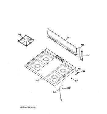 Diagram for RGB508PEA1WH