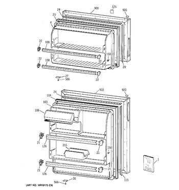 Diagram for CTX16BYBBRWW