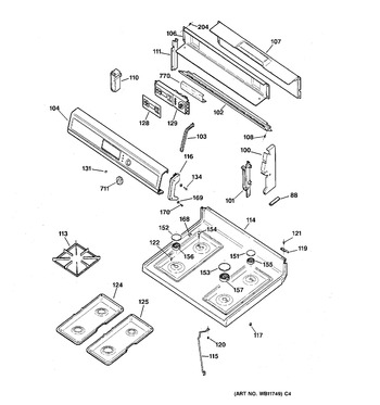 Diagram for LGB356BEA1WH