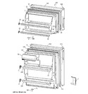 Diagram for 1 - Doors