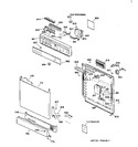 Diagram for 1 - Escutcheon & Door Assembly