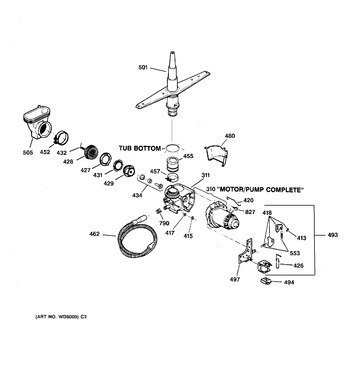 Diagram for GSD3630Z01WW