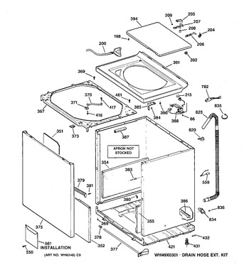 Diagram for WNSR3090V1WW