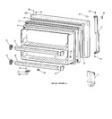 Diagram for 1 - Freezer Door