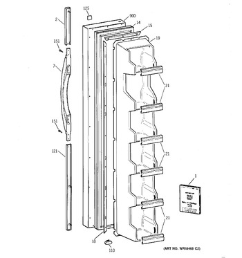 Diagram for TFX22JABAWW