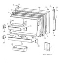 Diagram for 1 - Freezer Door