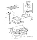 Diagram for 4 - Shelf Parts