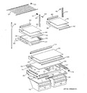 Diagram for 4 - Shelf Parts