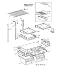 Diagram for 4 - Shelf Parts