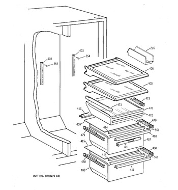 Diagram for TFX22VRBAWW