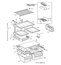 Diagram for 4 - Shelf Parts