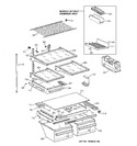 Diagram for 4 - Shelf Parts