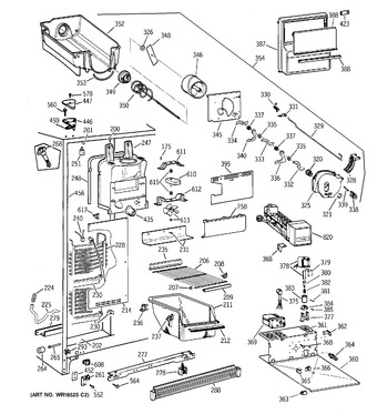 Diagram for TFX25ARBAAA