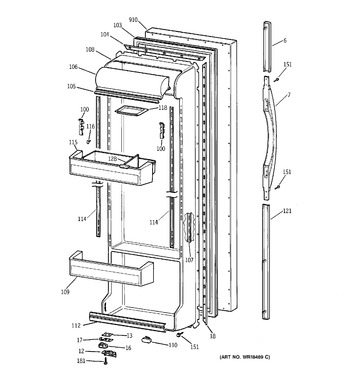 Diagram for TFX25JRBAWW